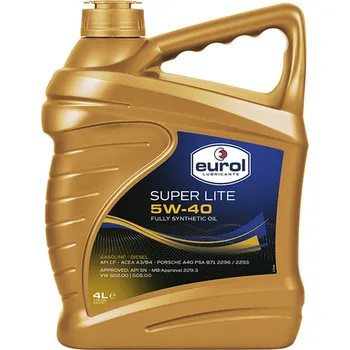 Motorový olej Eurol Super Lite 5W-40 A3/B4 4L