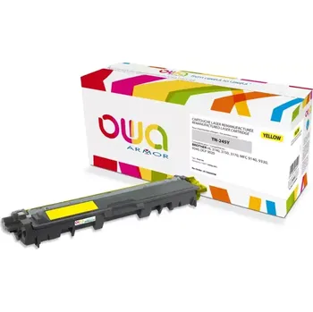 OWA Armor toner kompatibilní s Brother TN-245Y/TN-246Y, 2200st, žlutá/yellow