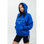Dámská mikina Nebbia GYM RAT Branded Oversized Hoodie blue L