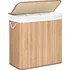 Koš na prádlo Textilomanie Leceby 150 l bambus