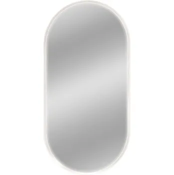 Zrcadlo Dubiel Vitrum Max zrcadlo 50x100 cm oválný s osvětlením 5905241010328