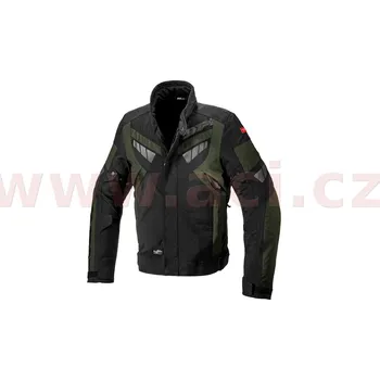 Moto bunda bunda FREE RIDER H2OUT, SPIDI (černá/zelená, vel. L)
