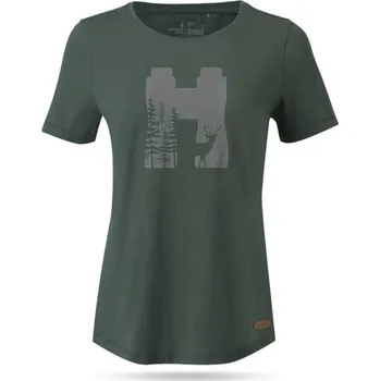 Dámské tričko Swarovski - Deer triko dámské Zelená XS