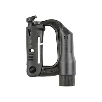 Karabina typy Grimlock se světlem, černá (zelené LED)