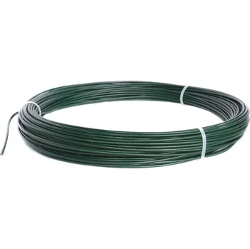 Pletivo Drát napínací 26m PVC zelený