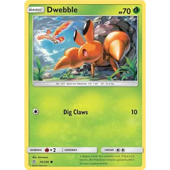 Sběratelská karetní hra Dwebble 010/236 - Unified Minds Typ karty: Non-Holo