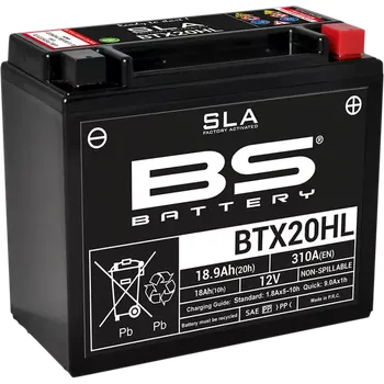 Motobaterie Baterie motocyklu BATTERY BS BTX20HL