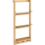 Koupelnová polička z bambusu se třemi…