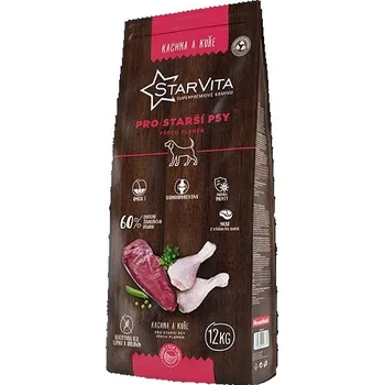 Krmivo pro psa Mountfield Starvita Senior 12 kg Drůbeží