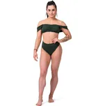 Dámské plavky Nebbia Miami retro bikini - top 553 dark green S