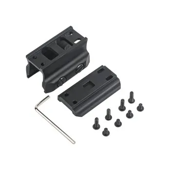 Airsoft Micro montáž pro kolimátory typu T1 - Černá