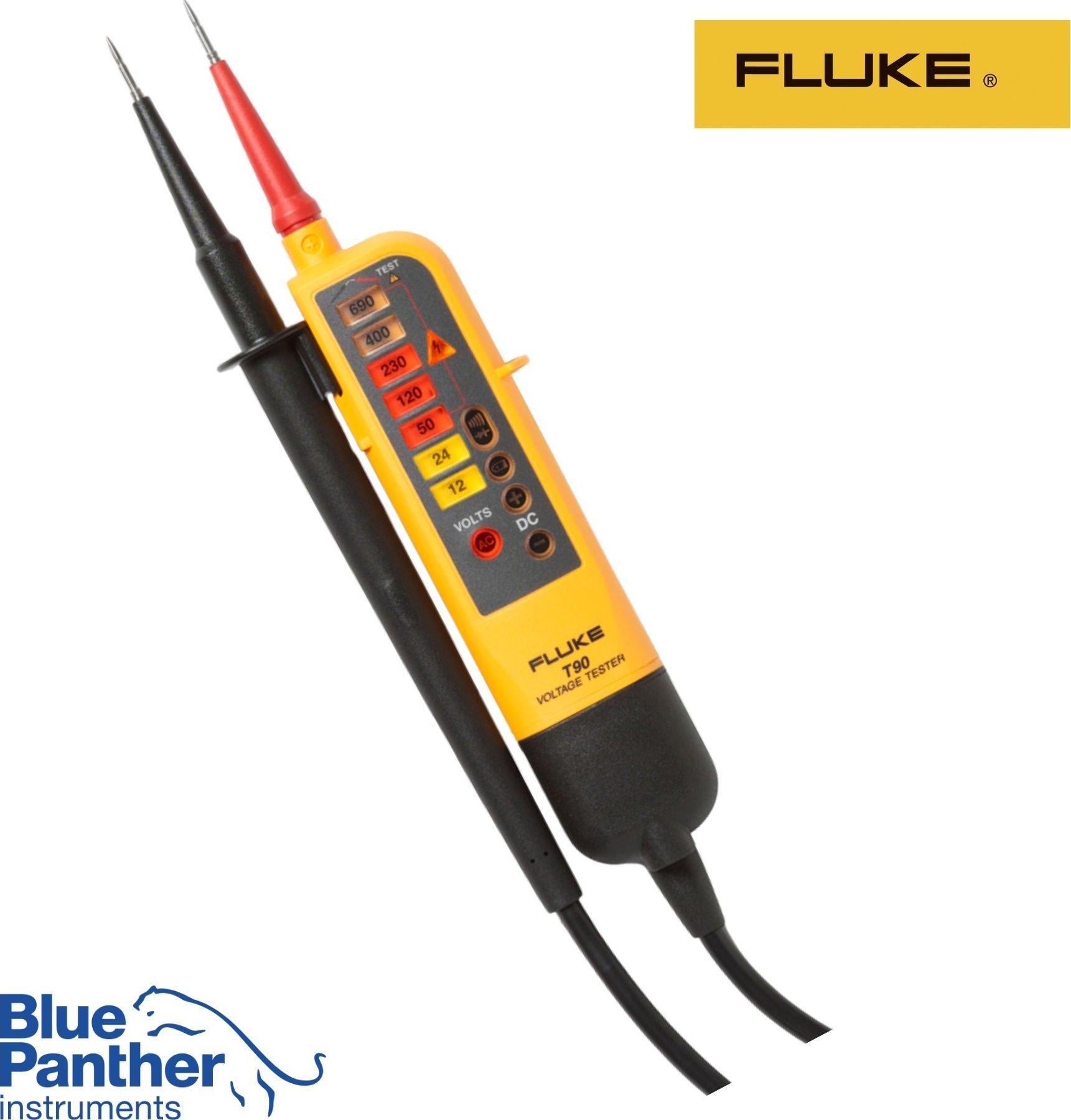 Zkoušečka napětí FLUKE T90