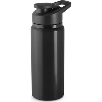 Láhev STRICKER 90% recyklované hliníková sportovní láhev SHAWN Barva: černá
