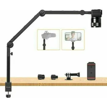 Mikrofon ULANZI Kvalitní multifunkční stolní rameno, ruka pro mikrofony, kamery, telefony, světla apod. Boom ARM LS24