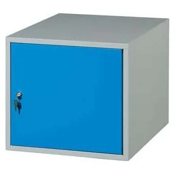 Dílenský stůl Závěsný kontejner, 47 x 51 x 59 cm, šedý/modrý