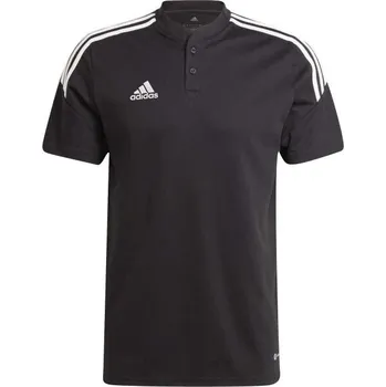 Pánské polo tričko adidas CONDIVO 22 POLO SHIRT M Černá, Bílá