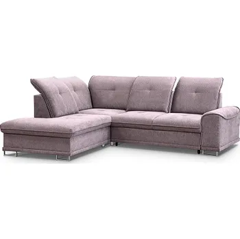 Sedací souprava BAHAMY - Levá sed. souprava, látka STARORŮŽOVÁ Matana Pink 14(Boss=3balíky) - kolekce "MRS" (K250)