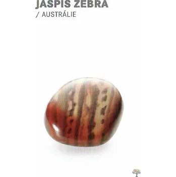 Obal na kartičku Magieprirody.cz Kartička s popiskem kamene Jaspis zebra #31