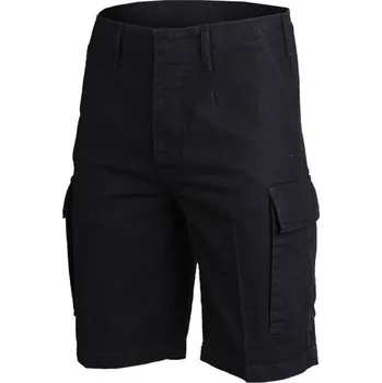 Pánské kraťasy MIL-TEC Kraťasy BW typ moleskin předeprané ČERNÉ XL ČERNÁ - BLACK