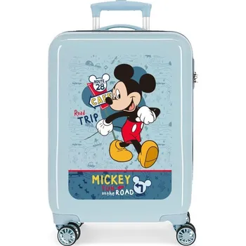 JOUMMABAGS ABS Cestovní kufr Mickey Road Trip ABS plast, 55x38x20 cm, 34 l