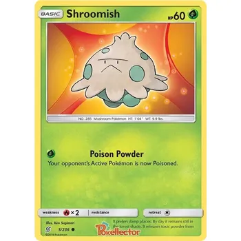 Karetní hra Shroomish 005/236 - Unified Minds Typ karty: Reverse Holo
