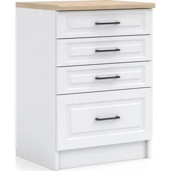 Kuchyňská linka Falco Spodní kuchyňská skříňka IRMA SZ60-4SZ se šuplíky, bílá MAT