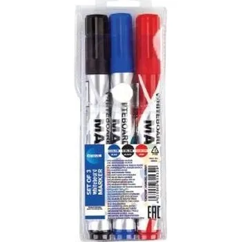 Zestaw markerów tablicowych 3szt 80532