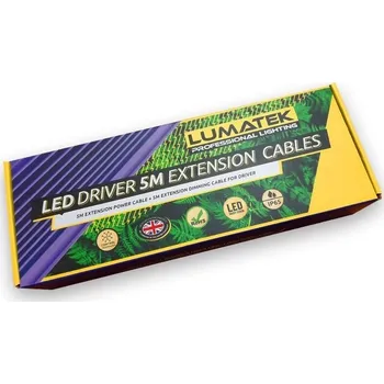Osvětlení pro růst rostliny Lumatek 5m - Prodlužovací kabely Lumatek (Extension cables 3-pins for driver remote use Zeus)