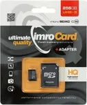 Paměťová karta micro SD IMRO 256GB Class 10, UHS 3 Blistr