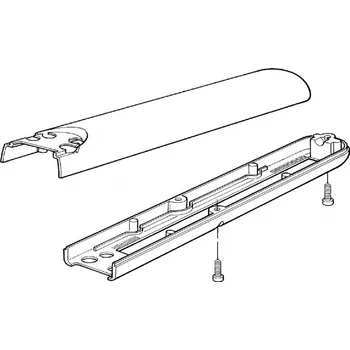 Pohon brány PRMB07F - sada krytu spodní a horní části