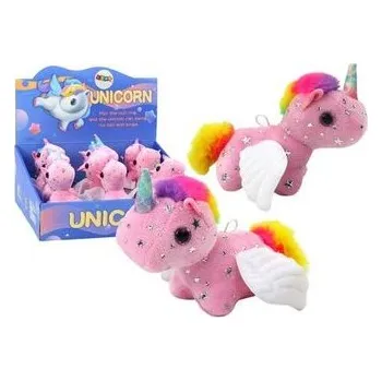 Figurka Jednorożec skaczący rożowy