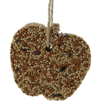 Zahradní dekorace Krmivo pro ptáky Apple 10 cm
