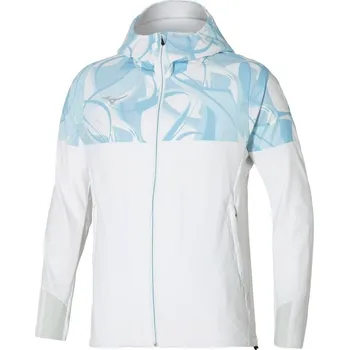 Běžecké oblečení Běžecká bunda Mizuno Paris Athlete Hooded Jacket 32GCB50329 Velikost textilu: XXL
