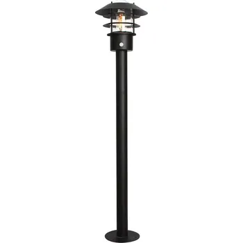 Stojací lampa Venkovní lampa s čidlem Elstead HELSINGOR/černá/100 cm