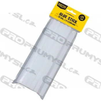 Tmel Den Braven náhradní náplně - velké 11 x 200 mm čirá, karton _N328