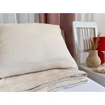 Dětské mušelínové povlečení režná bio bavlna - 90x130 + 40x60 cm