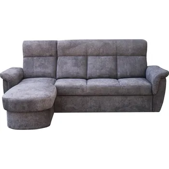 Sedací souprava MODENA OtomansÚP+3R - sedací souprava ARAGON 97-GRAFITOVÁ- kolekce "E" (K250)NOVÁ AKČNÍ LÁTKA