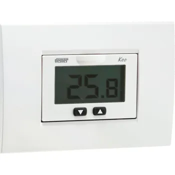 Termostat Elektronický termostat zapuštěný Vemer Keo-E LCD