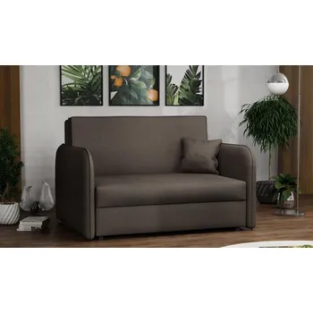 Pohovka Falco Rozkládací křeslo Vivian Loft II s úložným prostorem, Mono 234 tmavě hnědá