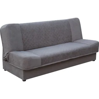 Pohovka ALASKA 2 s prošitím - pohovka ,látka ČOKOLÁDOVÁ korpus Soro 28 / sedák, opěrák 28 střed PIK/ kraje koordynát Soro 28 (FE) - kolekce"E" (K250)NOVÁ LÁTKA