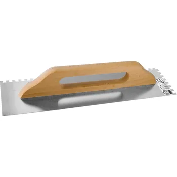 Dílna STAVTOOL Hladítko nerezové zubové | 480x130 mm, zub 4x4 mm - ZN31052 Varianta: STAVTOOL Hladítko nerezové zubové - 480x130 mm, zub 6x6 mm