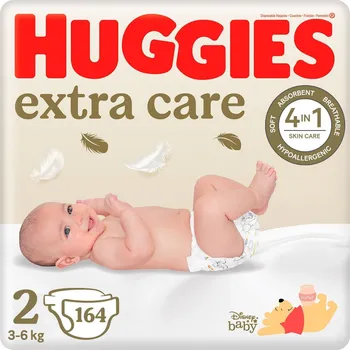 jednorázová plena Huggies Elite Soft Plenky 2 164 ks