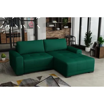 Sedací souprava Falco Rohová sedací souprava Manon UNI rozkládací s úložným prostorem, zelená Kronos 19