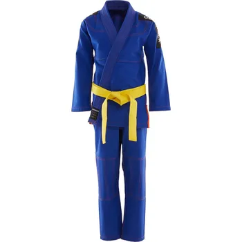 Kimono OUTSHOCK Dětské kimono na brazilské jiu-jitsu 500 M2 125-135cm MODRÁ