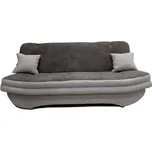 PONTON 2 - pohovka- látka světle šedá/ khaki Alfa 17/20 , bez dřevěné lišty (FE) - kolekce "E" (K250)***