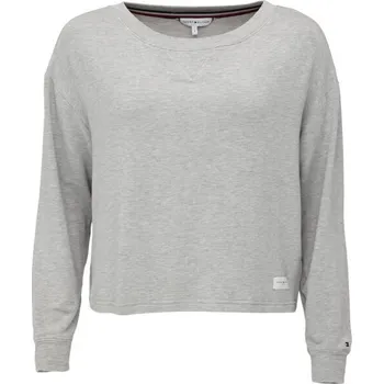 Dámské tričko Dámské tričko Tommy Hilfiger LS TOP BOAT NECK L Šedá