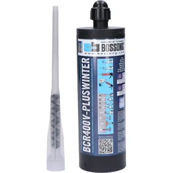 Průmyslové lepidlo Vinylesterové zimní chemické kotvení bez styrenu, pro těžká břemena, 400 ml, do -20 °C