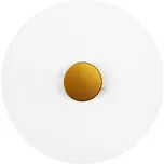 Interlook WLB-D250 | Kulaté nástěnné svítidlo ⌀25 cm | Moderní nástěnné svítidlo s drážkovaným stínidlem