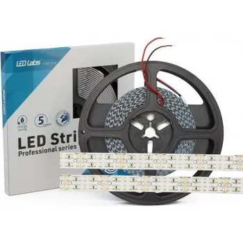 LED páska LEDLabs LED pásek 25W/m PRO 3Y 24V 280 LED/m 2835 SMD teplá bílá, 25W, 1400 LED diod