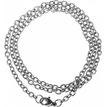 Řetízek Řetízek z nerezové oceli, 2x2,3 mm (50 cm)